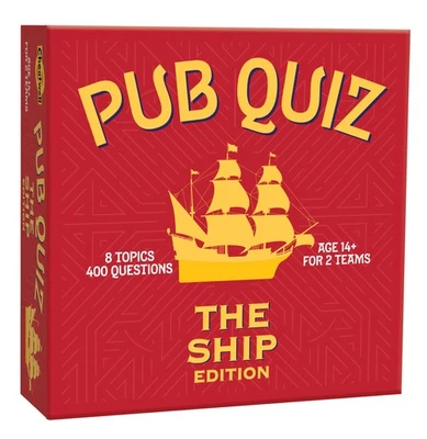 CHEATWELL GAMES The Ship Pub Quiz - 400 Questions - Comes With Answer Pad & Penc - Imagen 1 de 4