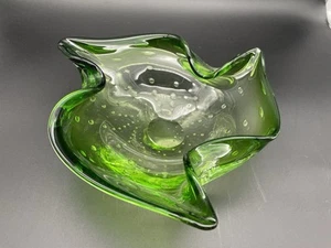 MCM Posacenere a Bolla Controllato Verde, Murano? - Foto 1 di 7