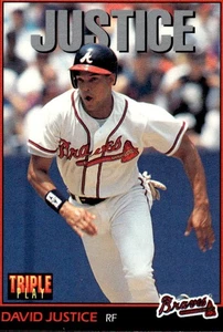 Triple Play David Justice 1993 - Bild 1 von 2