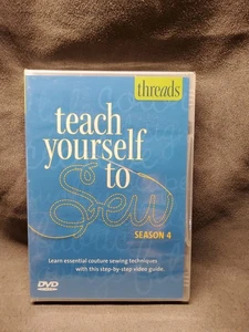 Teach Yourself to Sew - Season 4 : Beginning Couture by Threads (2013, DVD-ROM) - Imagen 1 de 4