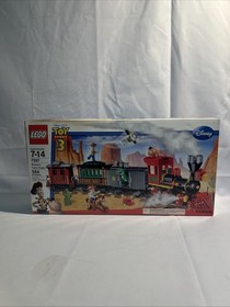 NEW Lego Toy Story Western Train Chase 7597 , SEALED! Damaged Box