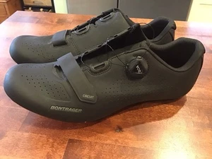New BONTRAGER CIRCUIT Bicycle Shoes, BLACK, Size 14, BOA Closure, ARC1+ Cleats - Picture 1 of 7
