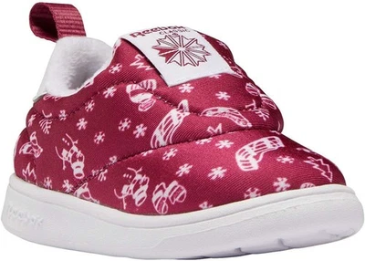 Reebok Toddler Girl's Club Slip On IV [ Red ] Fashion Sneakers - G57491 - Image 1 of 4
