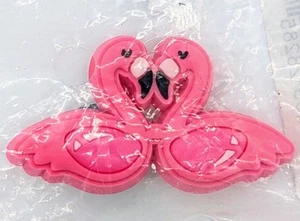 Rosa Flamingo Sonnenbrillen Schuh Anhänger (NEU) - Bild 1 von 2