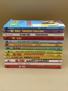 HI and LOIS - MORT WALKER / DIK BROWNE- Lot of 13 - CARTOON PAPERBACKS - VINTAGE - Picture 1 of 5