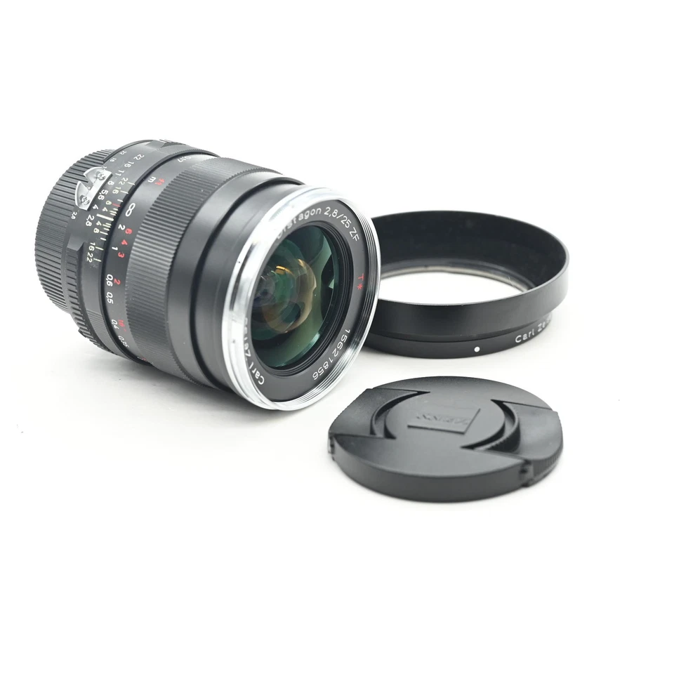 Lente Zeiss 25 mm f2,8 Distagon ZF T* Nikon montaje F AIS #856 Foto 1 de 4