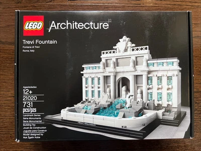 BRAND NEW - LEGO ARCHITECTURE 21020 Trevi Fountain Building Set - Factory Sealed - Image 1 of 4