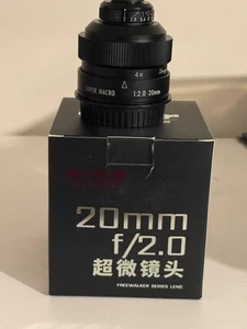 Zhongyi Mitakon 20mm f/2 4.5X Super Macro Lens for Canon EF mount camera - Picture 1 of 4