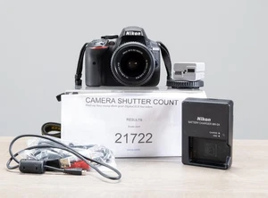 Nikon D5300 24.2MP DSLR-Kamera mit Nikon 18-55mm F3.5-5.6G VR AF-S Objektiv getestet - Bild 1 von 11