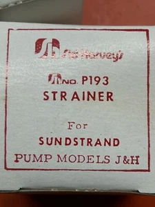 Sid Harvey’s Strainer 2QTY #P193 For Sundstrand New Pre Owned - Picture 1 of 4