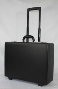 Business Work Executive Laptop Flight Pilot Bag Case Briefcase trolley - Picture 1 of 16