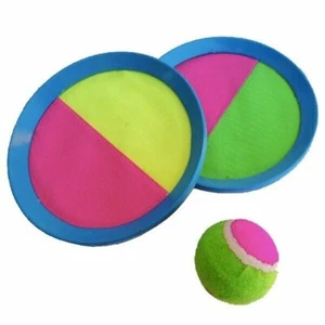 Catch and Throw & Catch Ball Game Set Beach Garden Play Fun Novelty Toy Gift UK - Picture 1 of 6
