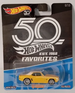 HOT WHEELS 50th ANNIVERSARY FAVORITES `69 CAMARO REAL RIDERS FLF44 - Bild 1 von 2