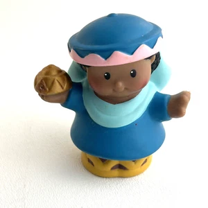 Fisher Price Little People Christmas Nativity Replacement Wise Man Holiday Blue - Picture 1 of 8
