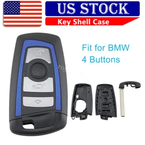 4B Key Shell Case for 2011 2012 2013 2014 2015 2016 2017 2018 2019 BMW F21 F20 - Picture 1 of 10