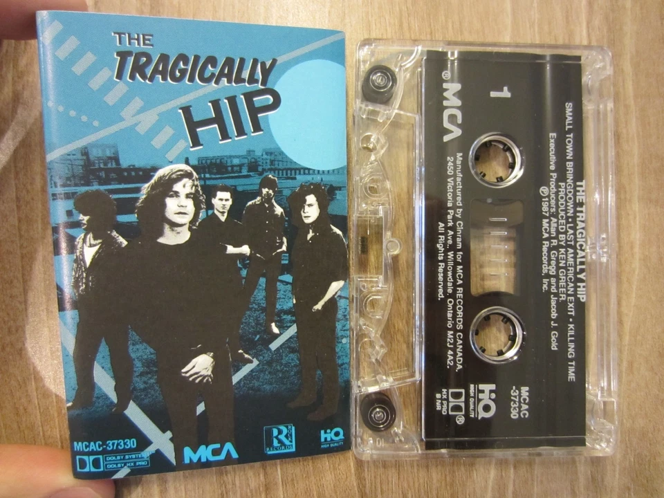 THE TRAGICALLY HIP '87 canadian MCA cassette 1st FIRST S/T album tested TAPE Exc - Image 1 of 4