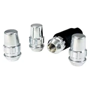 Chrome Cone Seat Acorn Wheel Locks Fits 2009-2014 Nissan Cube - Picture 1 of 3