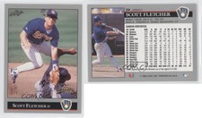 1992 Leaf 2014 Leaf Memories Buyback Gold /5 Scott Fletcher #234