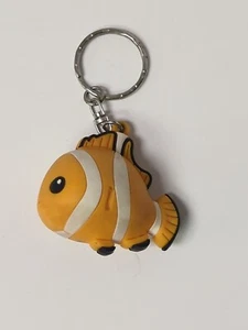 Disney Pixar's Orange And White Nemo Keychain - Picture 1 of 7