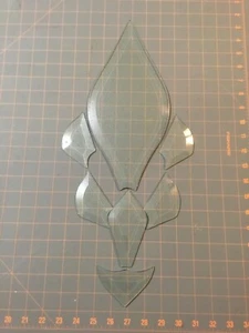 Klarglasabschrägungen Buntglas Basteln groß - Bild 1 von 1
