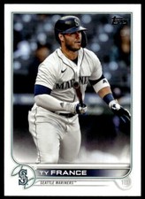 2022 Topps Series 1 #327 Ty France    Seattle Mariners
