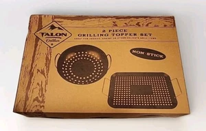 Talon Outdoor 2 Piece Grilling Topper Set For Veggies & Delicate Foods NIB - Picture 1 of 3
