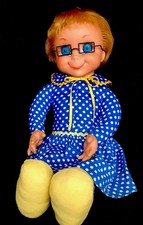 Mattel 1967 Original Mrs. Beasley Doll- Pull String Talker- Working