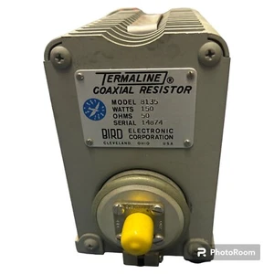 VOGEL THERMALINE 8135 KOAXIALWIDERSTAND 150 WATT 50 OHM mit 3 Fuß. BNC KABEL - Bild 1 von 3