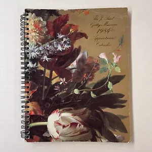 Calendario J. Paul Getty Museum 1984 Jan van Huysum dipinti arte frutta e fiori - Foto 1 di 10