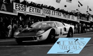 Decals Ford MkII 1000Km Spa 1966 4 1:32 1:24 1:43 1:18 64 87 slot GT40 calcas - Bild 1 von 1