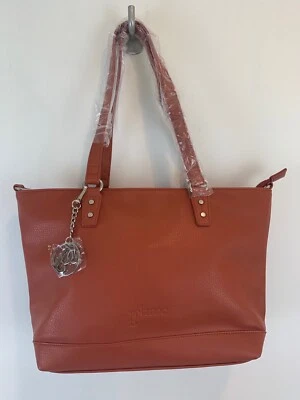 Bolso de Mano Gabriela Cuero Vegano Marrón Bolzano Nuevo con Etiquetas Foto 1 de 4