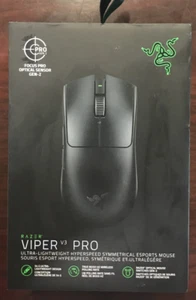NEW Razer Viper V3 Pro - Ultra-lightweight Wireless Esports Gaming Mouse Black - Afbeelding 1 van 4