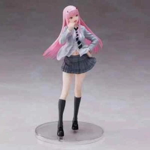Anime Darling in the FranXX Zero Two 02 Uniform PVC Figure Nuovo senza scatola giocattolo doll - Foto 1 di 24