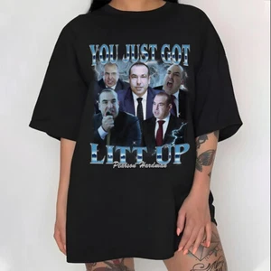 Louis Litt T-shirt, You Just Got Litt Up Vintage Shirt, Pearson Hardman Shirt - Picture 1 of 4