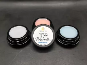 WHITE PATCHOULI type Solid Perfume Impression - Fragrance Body Oil - 7gm - Women - Picture 1 of 12