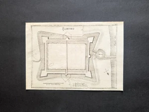 Elburg, Topographia Germaniæ Inferioris, Caspar Merian, Stampa 1659 - Picture 1 of 8