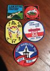 5 Vintage Bicycle Cycling Patches Century Rides 1975 1976