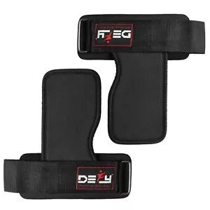 DEFY Gym Weight Lifting Straps Power Training Grip Workout Wrist Wraps Gloves - Picture 1 of 4