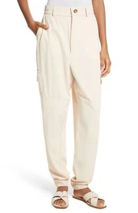 Women's See By Chloe Cargo Pants, Size 10 US / 44 FR - Beige - Picture 1 of 5