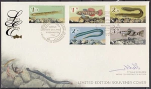 NEW ZEALAND 2017 Native Freshwater Fish, Limited Edition FDC - Picture 1 of 1