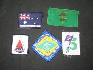 Australia 5 parches de actividad y Jamboree c22 - Imagen 1 de 1