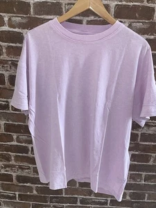 NWT AERIE CREW OVERSIZED BOYFRIEND T-SHIRT TEE SMALL ORCHID TOP T SHIRT - Bild 1 von 6