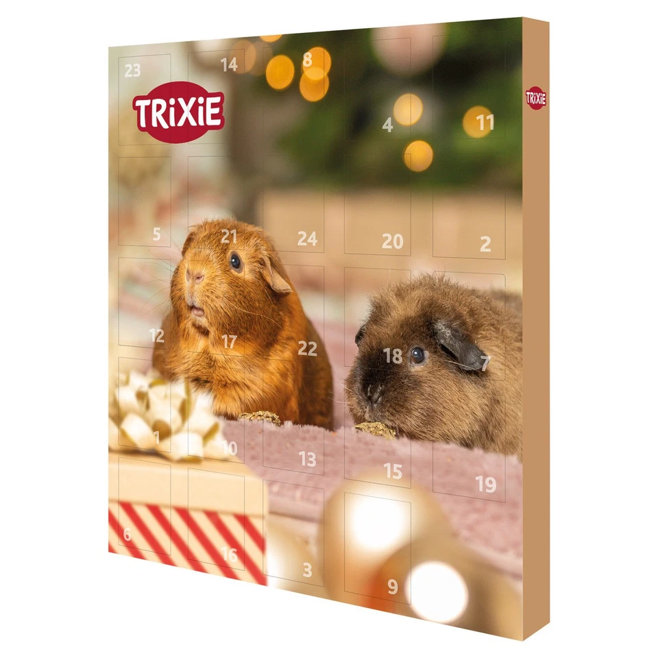 Trixie Adventskalender für Kleintiere 30x34 cm mit Leckereien für Nager - Bild 1 von 1