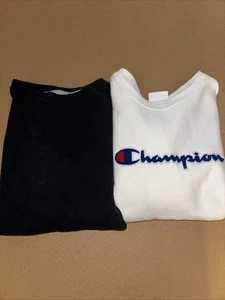 Champion Sweatshirt Paket Reverse Weave Large schwarz weiß - Bild 1 von 8