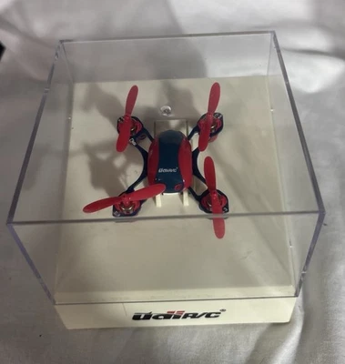 UDI R/C U840 Red And Blue Mini Drone With Remote - Image 1 of 4