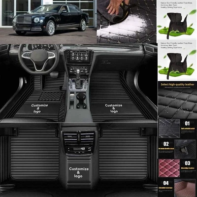 For Bentley Mulsanne Car Floor Mats Auto Carpets All Weather Waterproof Foto 1 de 4