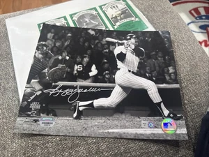 Reggie Jackson signiert 8x10 MLB New York Yankees 1977 World Series *Knitter* - Bild 1 von 3