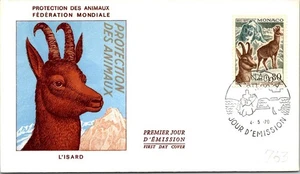 Monaco SC# 763 FDC 1970 Isard Animal Protection - A02712 - Picture 1 of 2