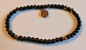 Elegantes JETTE JOOP Kugeln / Perlen Armband 4 mm - dehnbar 5,5 cm  - Neuwertig - Bild 1 von 3