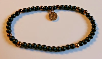 Elegantes JETTE JOOP Kugeln / Perlen Armband 4 mm - dehnbar 5,5 cm  - Neuwertig - Bild 1 von 3